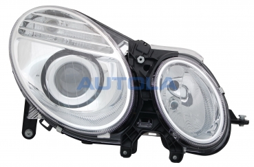 Scheinwerfer RECHTS H7 H7 Mercedes E Klasse Facelift W211 S211 TYC 20-1317-05-2